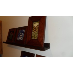Quartersawn White Oak Picture Ledge Shelf Mission Style Family Woodworks    172244949316